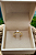 Anel Solitário de Ouro Amarelo 18k com Zirconia. - Imagem 5