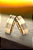 Par de Aliança de 14 gramas de Ouro Amarelo 18K - Imagem 4