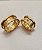 PAR DE ALIANÇAS MODELO BVLGARI DE OURO 18K 22 GRAMAS E 10MM DE LARGURA COM DIAMANTE NATURAL - Imagem 5