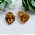 Par de Brinco com Citrino natural de 8mm em Ouro 18k - Imagem 1
