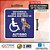 Kit 12 Adesivos Simbolo Autista Para Carro Pcd - Sticker - Imagem 2