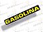 Adesivo GASOLINA p/ Tampa Abastecimento GM Corsa Vectra Astra - Imagem 1