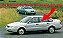 Par Adesivos ALARME IMOBILIZADOR VW Golf / Polo Classic / Passat 1995 A 1998 - Imagem 5