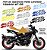 Par de Adesivos PRATA p/ Laterais Yamaha MT-09 2020 (C/MT) - Imagem 1