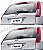 Adesivo Fumê Escuro p/ Lanternas Ford New Fiesta Hatch 2008 2012 - Imagem 1