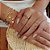 PULSEIRA COM CRISTAIS COLORS E MEDALHAS - Imagem 2