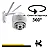 CÂMERA Speed Dome Wi-Fi Full HD TWG, Áudio Bidirecional TW-9530 - Imagem 2