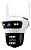 Câmera Speed Dome Wi-Fi TWG Full HD 2MP com 2 Câmeras (1 Fixa / 1 Móvel) TW-9560 - Imagem 1