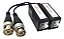 Par de Conector Video Balun Cameras Hd Cvi Tvi Engate Rapido - Imagem 1