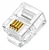 Conector RJ11 Macho - Imagem 1