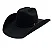 CHAPÉU STETSON PREMIUM WOOL PRETO - Imagem 2