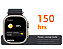 Shock Relogio Smartwatch Unissex Hw8 Ultra Elegante,original - Imagem 3