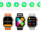 Shock Relogio Smartwatch Unissex Hw8 Ultra Elegante,original - Imagem 1