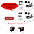 Intercomunicador Bluetooth Capacete Motocicleta interfone fone de ouvido  1 ou 2 unid - Imagem 3