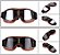 Oculos de Capacete de Motos Estilosos,Puro Refino ,Luxuoso - Imagem 15