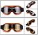 Oculos de Capacete de Motos Estilosos,Puro Refino ,Luxuoso - Imagem 18