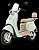 Scooter Eletrica Vespinha New 1000w Bateria Litio 60v 20ah autonomia 50km - Imagem 2