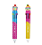 Caneta Esferográfica DIVERT 0.7MM - TUTTI FRUTTI - 10 CORES - BRW - Imagem 2