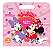 Livro de atividades colorir + adesivos Maleta Minnie Mouse Tilibra - Imagem 1