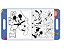Livro de atividades colorir + adesivos Maleta Turma do Mickey Tilibra - Imagem 3
