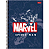 Caderno Universitário 1 matéria Marvel 80 folhas - Foroni - Imagem 2