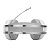 Headset Gamer Redragon Minos Lunar White 7.1 Surround, USB, Drivers 50mm - H210W - Imagem 4