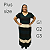 Vestido Longo Plus size Casual Evangélico Veste Até 56 G1 até G3 Preto - Imagem 2