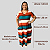 Vestido Longo Plus size Casual Evangélico Veste Até 56 Terracota - Imagem 6