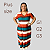 Vestido Longo Plus size Casual Evangélico Veste Até 56 Terracota - Imagem 2