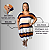 Vestido Midi Casual Evangélico Plus Size Verão Veste Até 56 G3 Marrom - Imagem 3