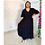 Vestido Longo Evangélico Plus Size Elegante Em Viscolinho - Imagem 7