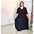 Vestido Longo Evangélico Plus Size Elegante Em Viscolinho - Imagem 6
