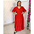 Vestido Longo Evangélico Plus Size Elegante Em Viscolinho - Imagem 13