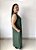Vestido Longo Plus size Casual Regata Veste Até 56 Liso - Imagem 4