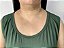 Vestido Longo Plus size Casual Regata Veste Até 56 Liso - Imagem 6