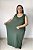 Vestido Longo Plus size Casual Regata Veste Até 56 Liso - Imagem 7