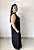 Vestido Longo Plus size Casual Regata Veste Até 56 Liso - Imagem 2