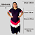 Vestido longo Evangélico Plus Size Manga 3/4 Comportado G1 e G2 - Imagem 11