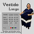 Vestido longo Evangélico Plus Size Manga 3/4 Comportado G1 e G2 - Imagem 4