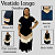 Vestido longo Evangélico Plus Size Manga 3/4 Comportado G1 e G2 - Imagem 14