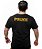 Camiseta Masculina New York City Police Department NYPD Estampa Frente e Costas Preto - Imagem 2