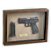 Quadro Retro Pistola PT 24/7 Taurus Calibre 9mm Parabellum Team Six Brasil - Imagem 1