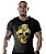 Camiseta Masculina Academia No Pain No Gain Gold Skull Tático Militar TeamSix Brasil - Imagem 1