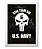 Poster Militar com Moldura The Punisher Seal Team - Imagem 2
