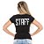 Camiseta Baby Look Feminina Staff Team Six Brasil - Imagem 2