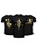 Kit 3 Camisetas Masculinas Pretas em Algodão NYPD Team Six Brasil - Imagem 1