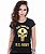 Camiseta Baby Look Feminina Punisher Seal US Navy Gold Line - Imagem 1