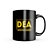 Caneca de Porcelana Dark Militar DEA Special Agent Team Six Brasil - Imagem 2