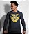 Camiseta Manga Longa JASDF Japan Air Self-Defence Force Gold Line Masculina Team Six Brasil - Imagem 3