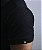 Camiseta Gola Polo Masculina Lisa Preta - Imagem 3